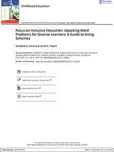 document on inclusive education
